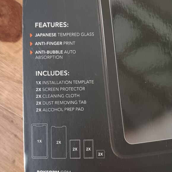 Rokform iPhone 13/13 Pro Premium Screen Protection HD Tempered Glass New - Picture 4 of 5